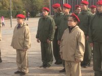 Движение юнармейцев