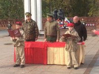 Движение юнармейцев