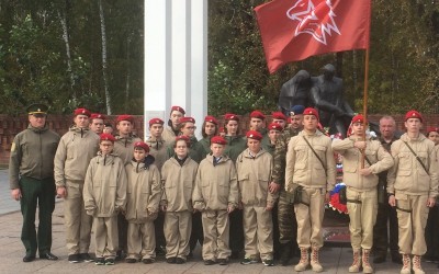 Движение юнармейцев