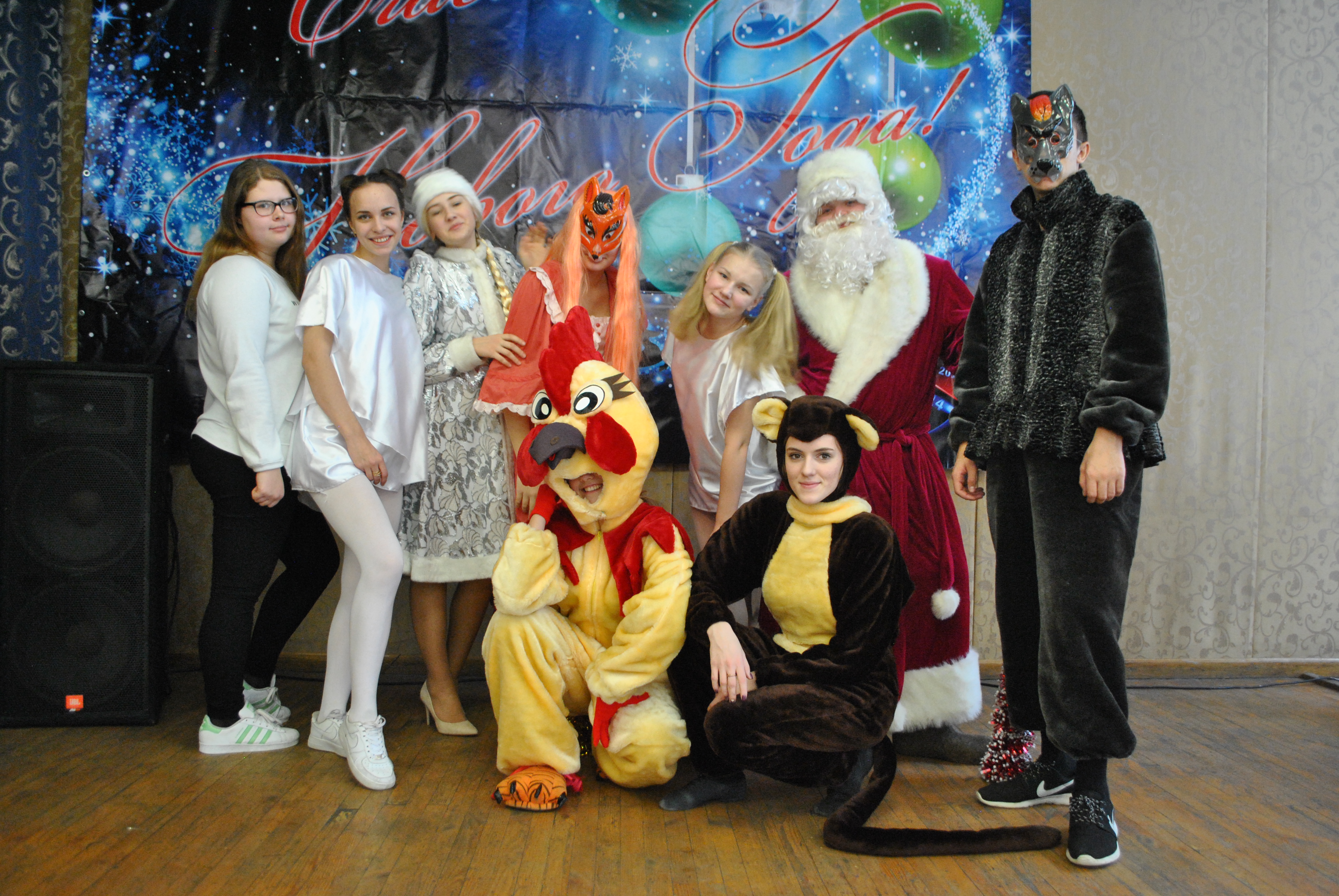 Новогодние праздники в лицее 34