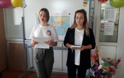 Активисты РДШ нашего лицея   вспомнили с ребятами 5-х классов страшную трагедию.